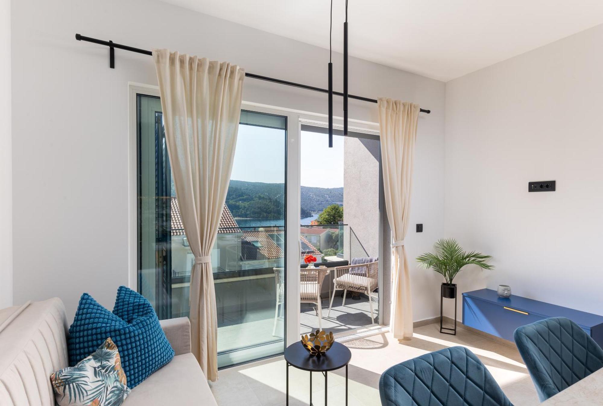 Luxury Apartments Blue Moon - New Apartments 斯拉诺 外观 照片